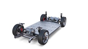 Tesla Model X P100D AWD Chassis
