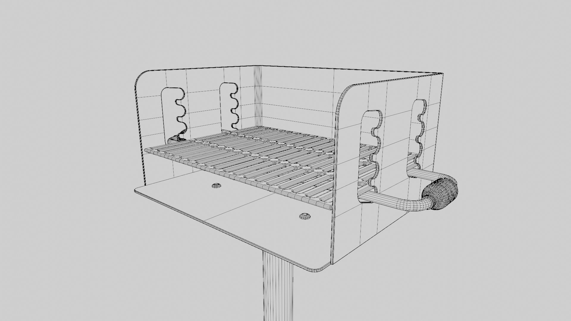 Park Grill Model - TurboSquid 2258864