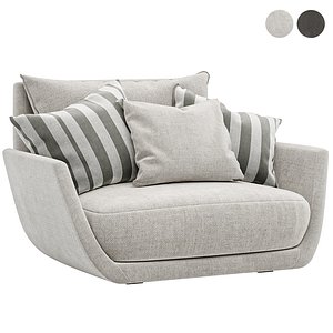 3D model Tuliss armchair DESIREE