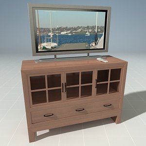 Hutch with TV