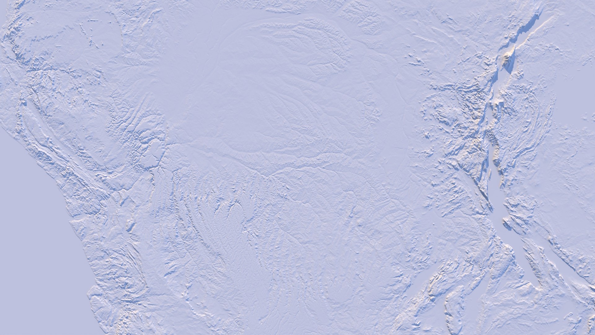 3D Model Democratic Republic Of The Congo Map - 39K Realistic Satellite ...