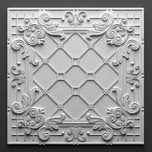 3d max tile wall brooklyn tin