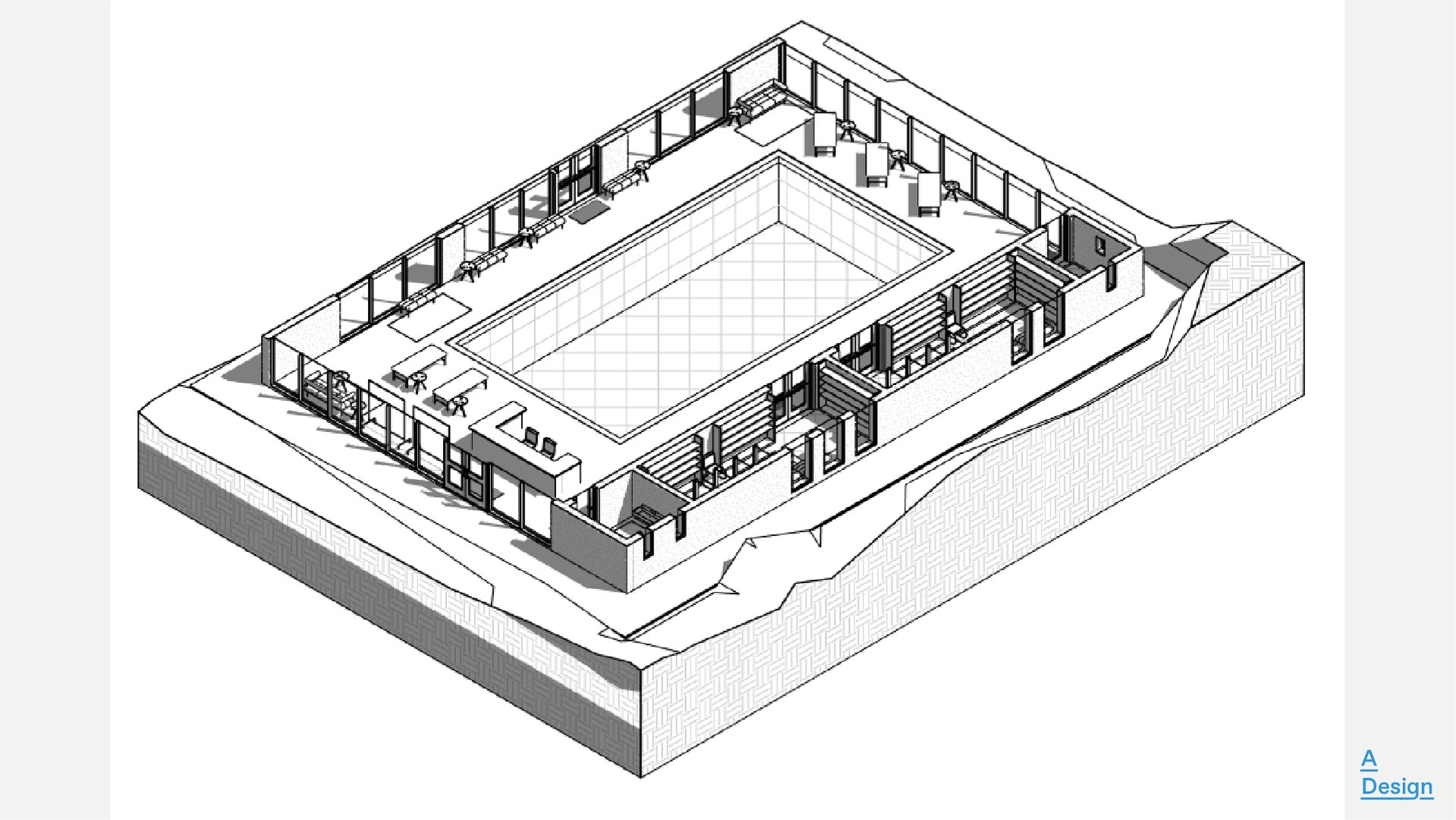 Swimming Pool - Revit Model 3D - TurboSquid 2018302