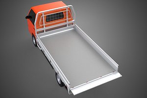 3D TAILGATE DROP SIDE LOAD BED BODY TAIL GATE DOOR PICKUP TRUCK CAR model