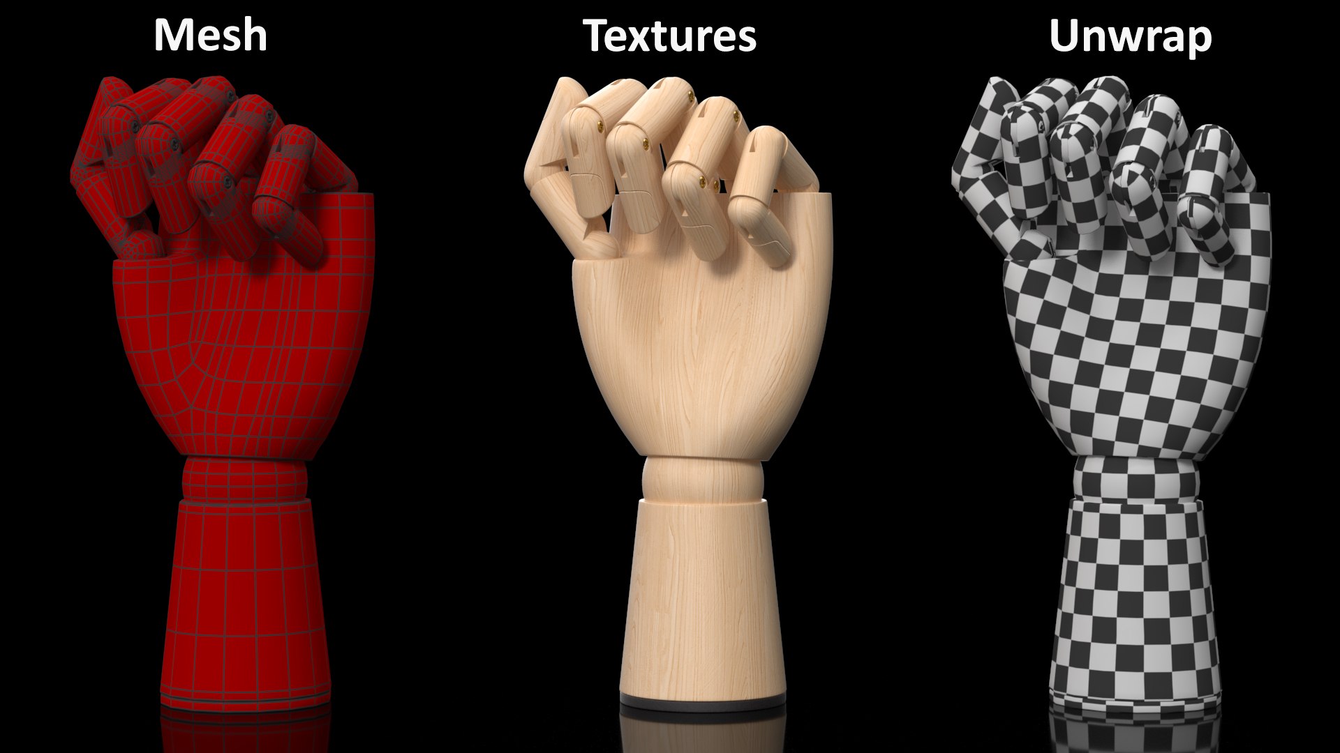 3D Wooden Hand for Drawing Fist Pose model https://p.turbosquid.com/ts-thumb/Ps/41DY3k/89/woodenhandfordrawingfistposec4dmodel013/jpg/1669327682/1920x1080/fit_q87/e7d1a96a940f24f65a8a9fa1165fc3efead1a8e0/woodenhandfordrawingfistposec4dmodel013.jpg