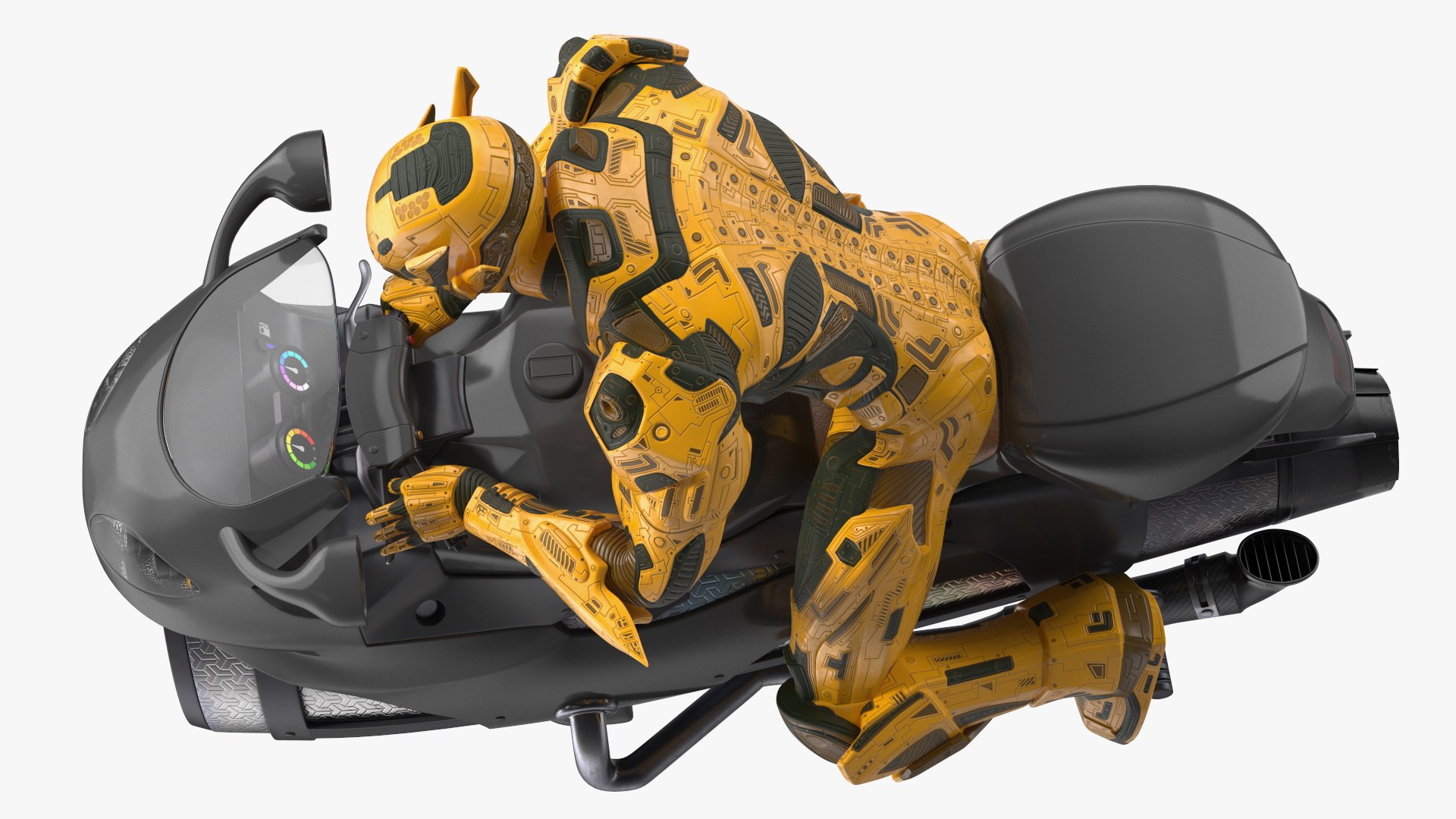 3D Futuristic Armored Robot on Motorcycle https://p.turbosquid.com/ts-thumb/Ps/5FGDYx/QQ/futuristicarmoredrobotonmotorcyclec4dmodel009/jpg/1723470916/1920x1080/fit_q87/f583fe980e42cbb7313714c855ecd31be871cdfd/futuristicarmoredrobotonmotorcyclec4dmodel009.jpg