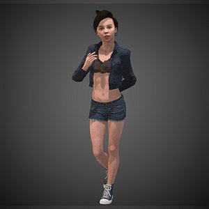 3D character model