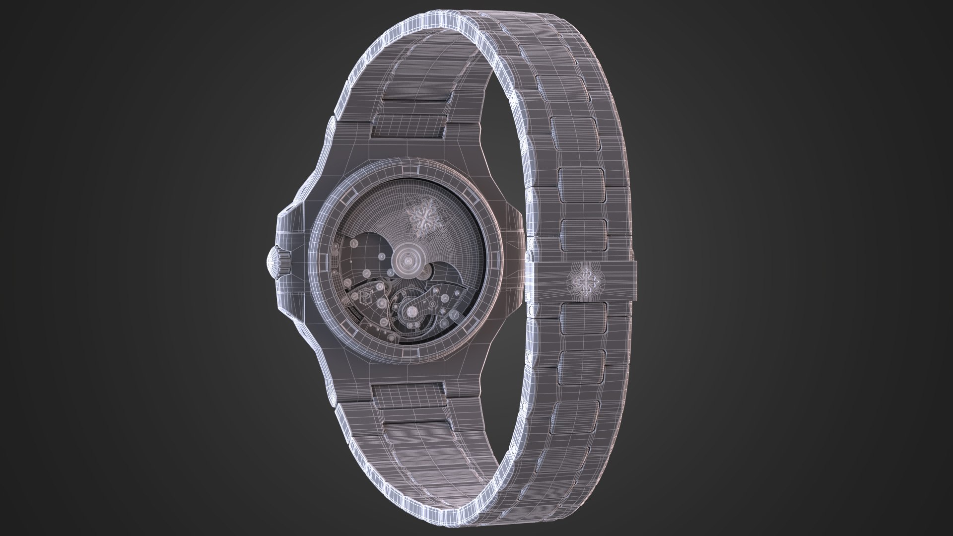 Patek Philippe - Tiffany Nautilus 5711 3D Model by Jordaki3d