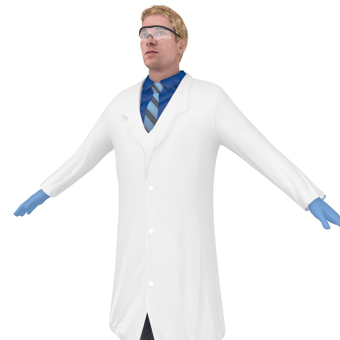 Scientist Doctor Games 3D - TurboSquid 1313801