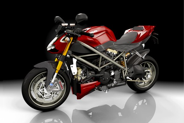 ma ducati streetfighter motorcycle