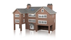 3D British House Design 08
