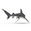 3ds oceanic whitetip shark pose