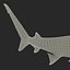 3ds oceanic whitetip shark pose