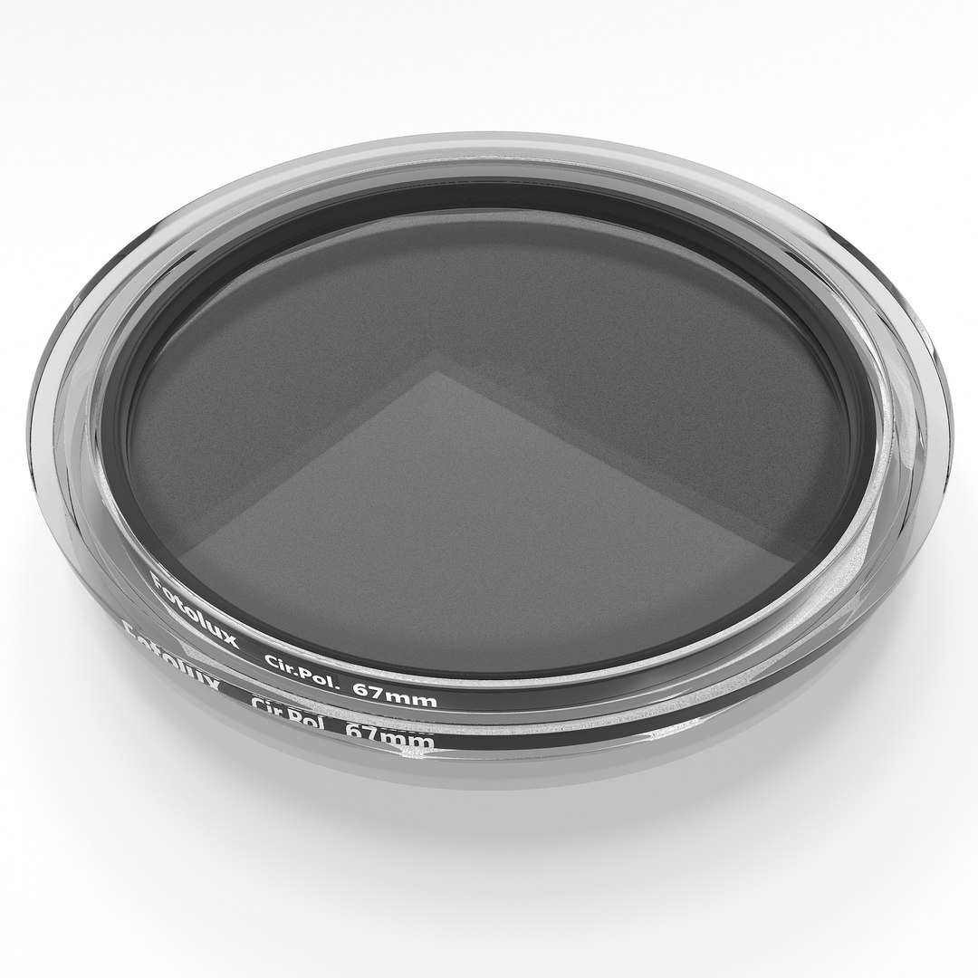 3d circular polarizer filter