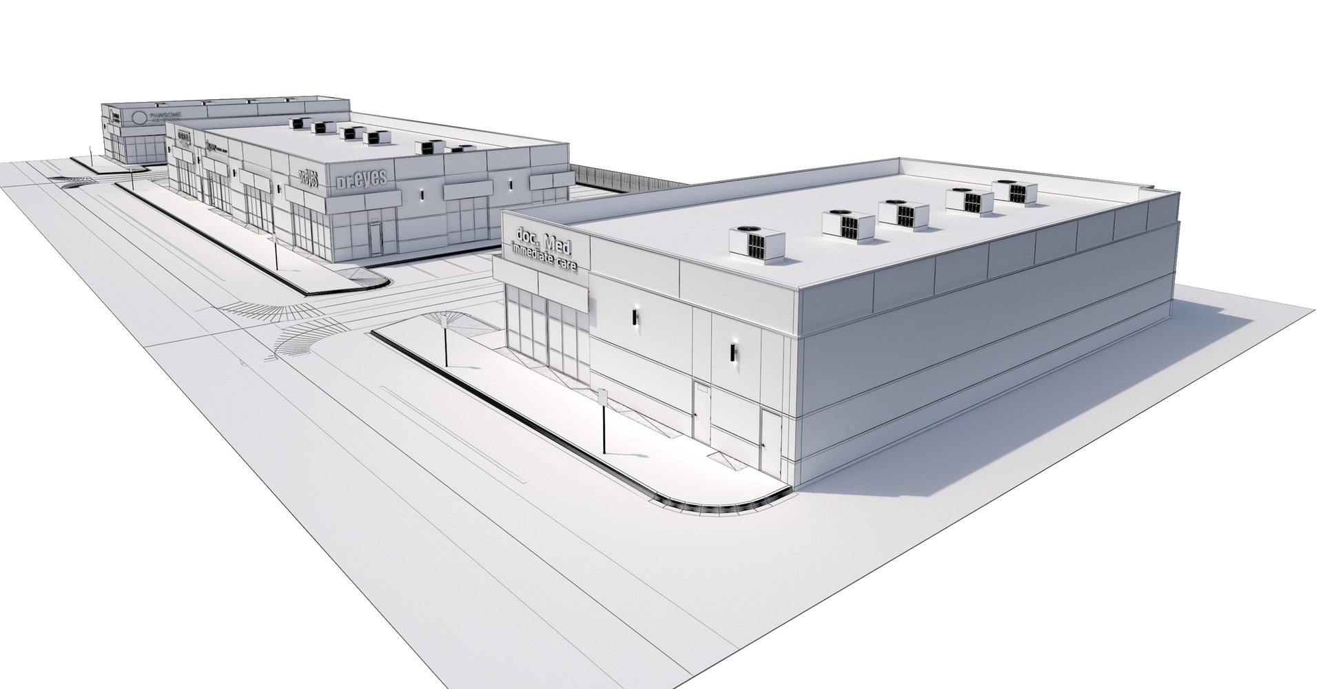 Retail store model - TurboSquid 1671061