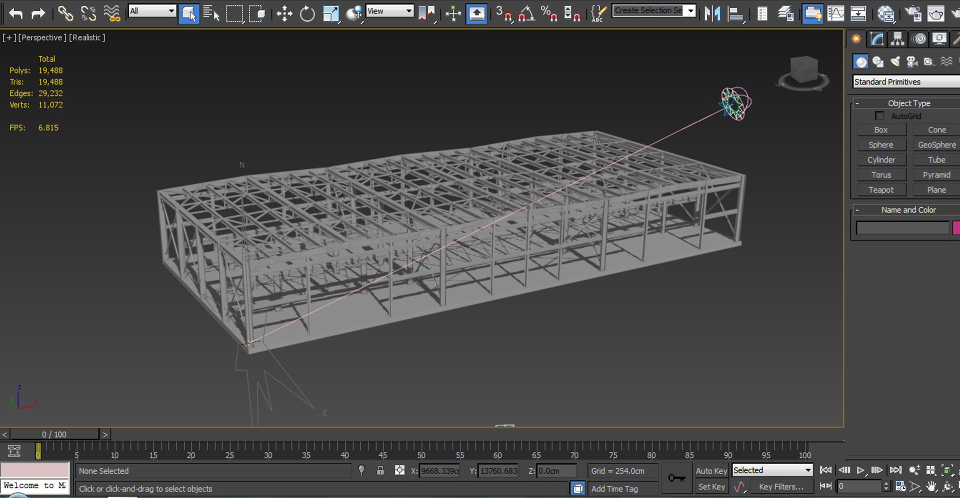 3d columns frames