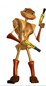 free alien space 3d model