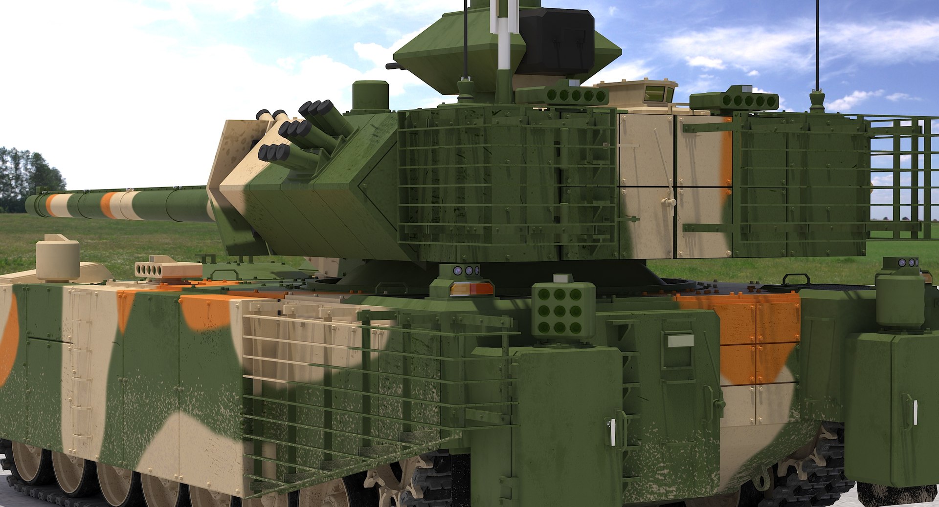 T-100 object-189 tank model - TurboSquid 1189672
