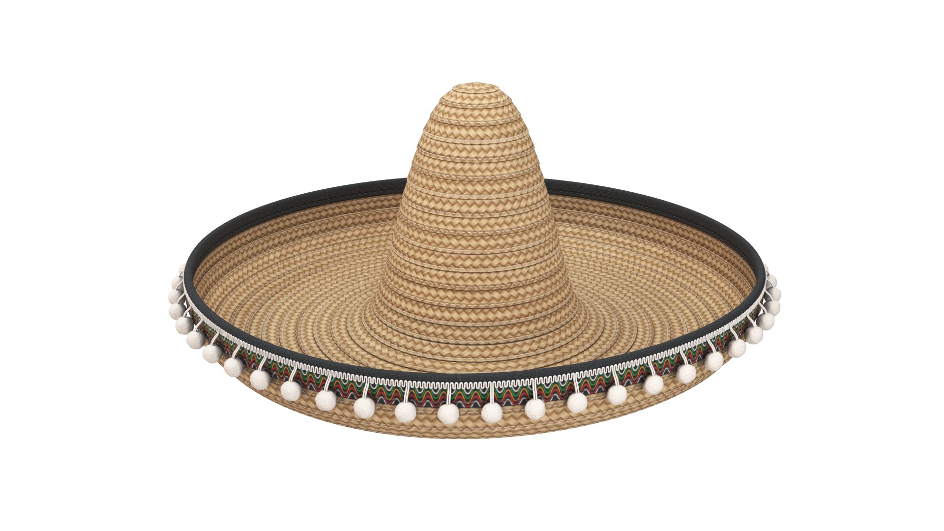 Sombrero 3D model - TurboSquid 1840485