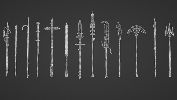 3D Fantasy Weapons - TurboSquid 1713083