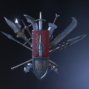 3D fantasy weapons