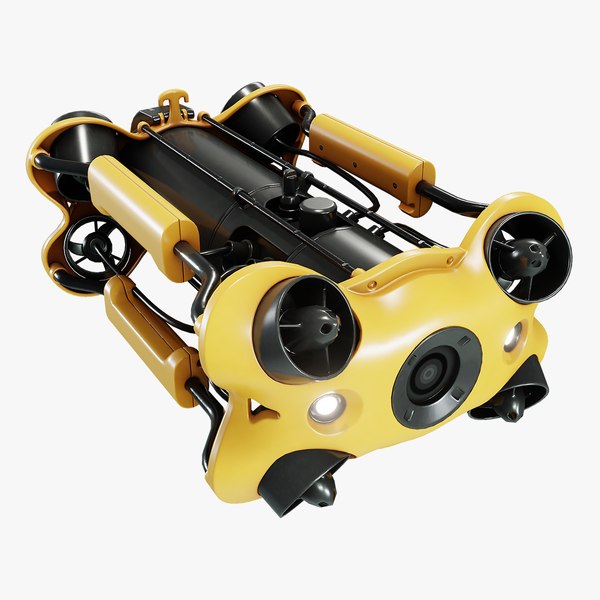 3d model remotely operated underwater vehicle
