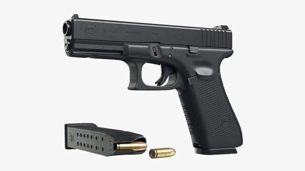 3D Gun Glock 17 Gen 5 - TurboSquid 1886990