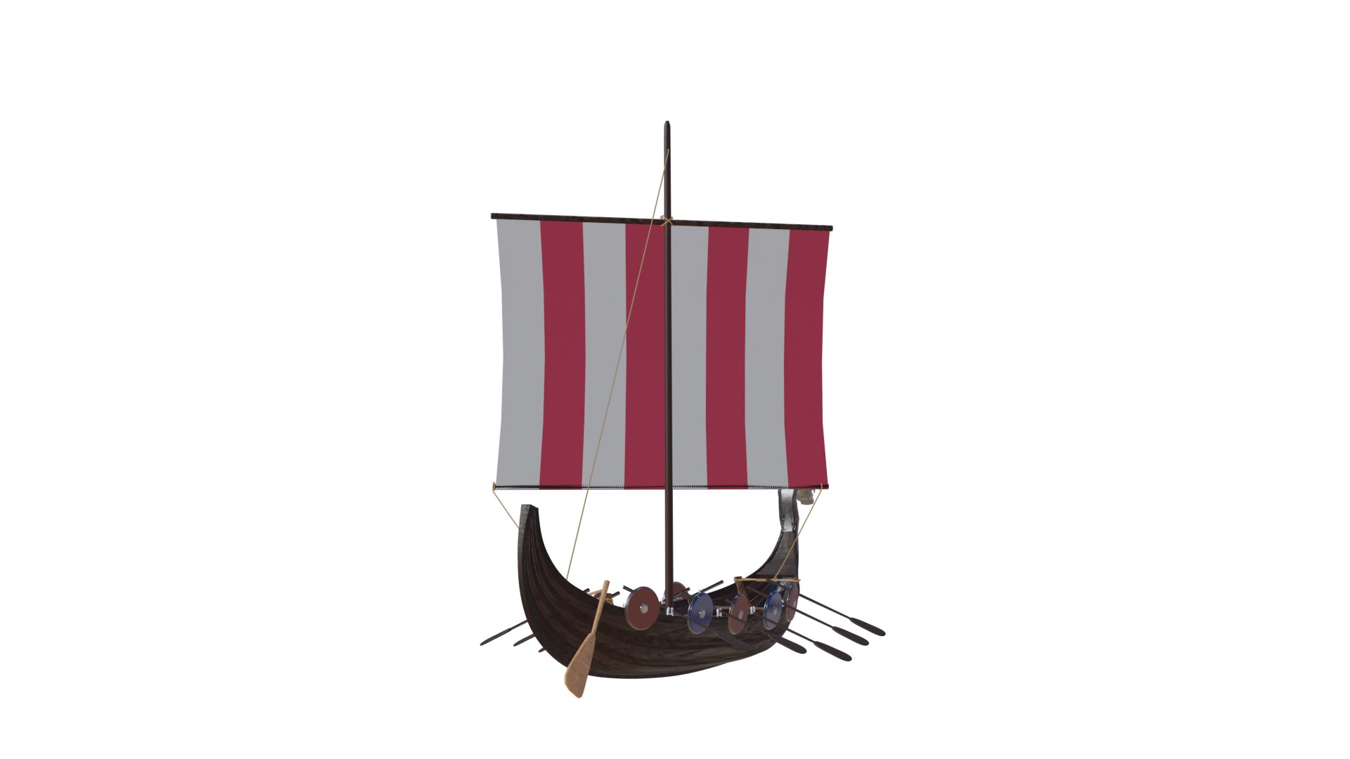 3D Viking Ship Model - TurboSquid 2131767