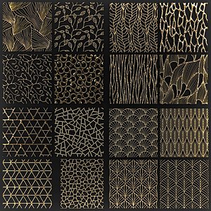 golden lattice 3D model