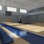 Interno dell'arena di pallacanestro