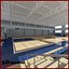 Interno dell'arena di pallacanestro