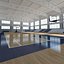 Interno dell'arena di pallacanestro