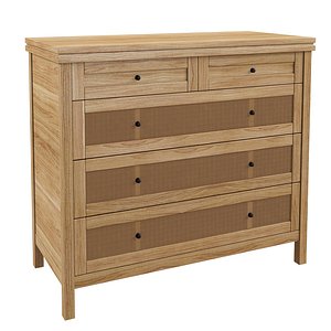 3D Gabin Chest of drawers with 5 drawers model