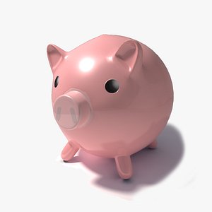 3d piggy bank