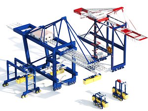 Professional Port Container Terminal Equipment Pack