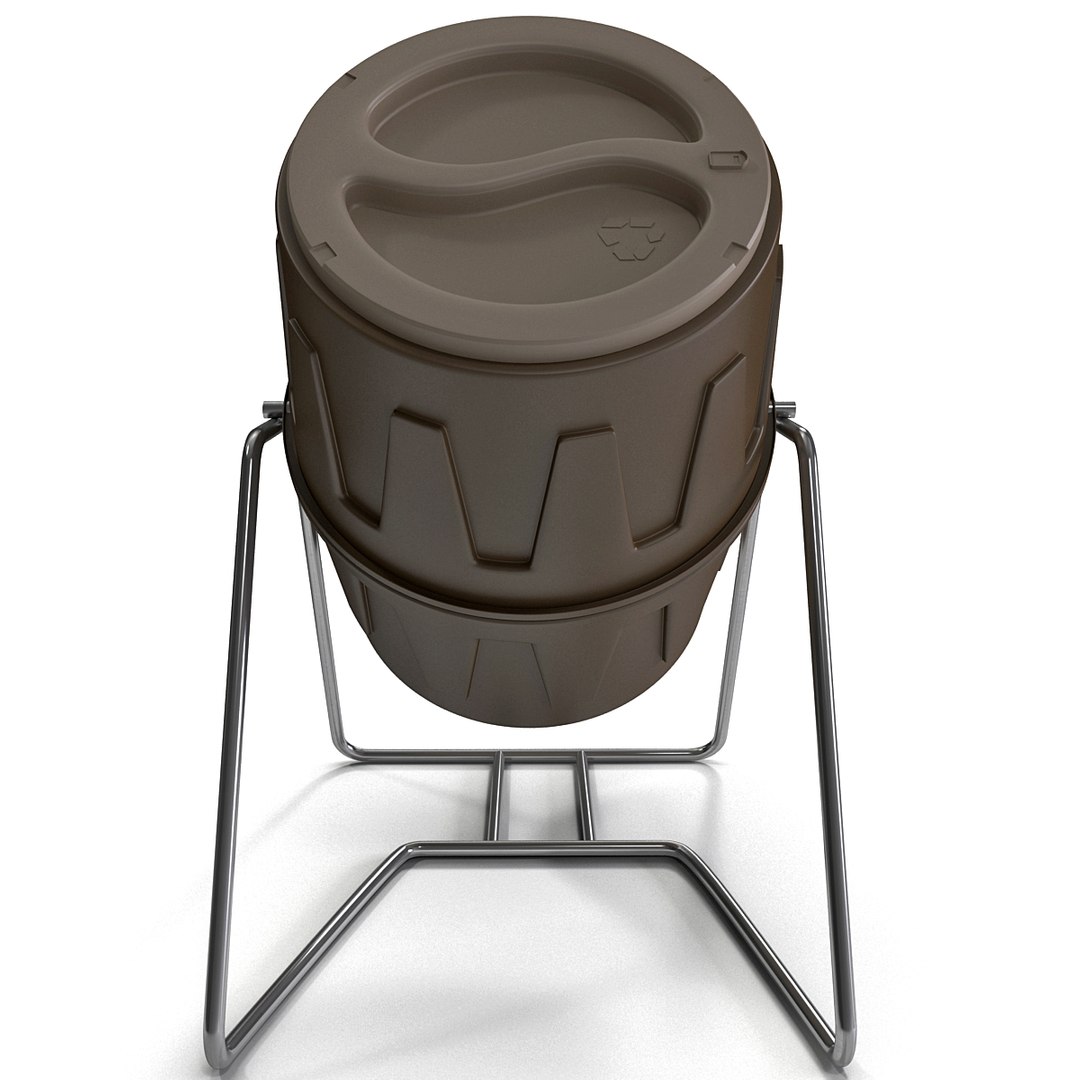 Compost Bin Suncast Tumbling 3d Model