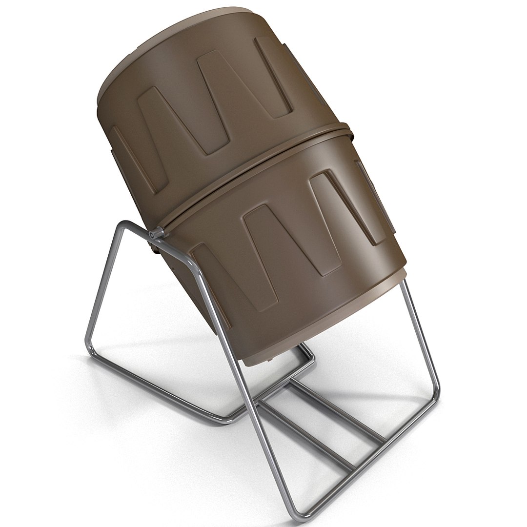 Compost Bin Suncast Tumbling 3d Model
