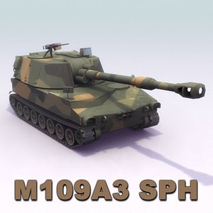 M109A3 155mm SPH