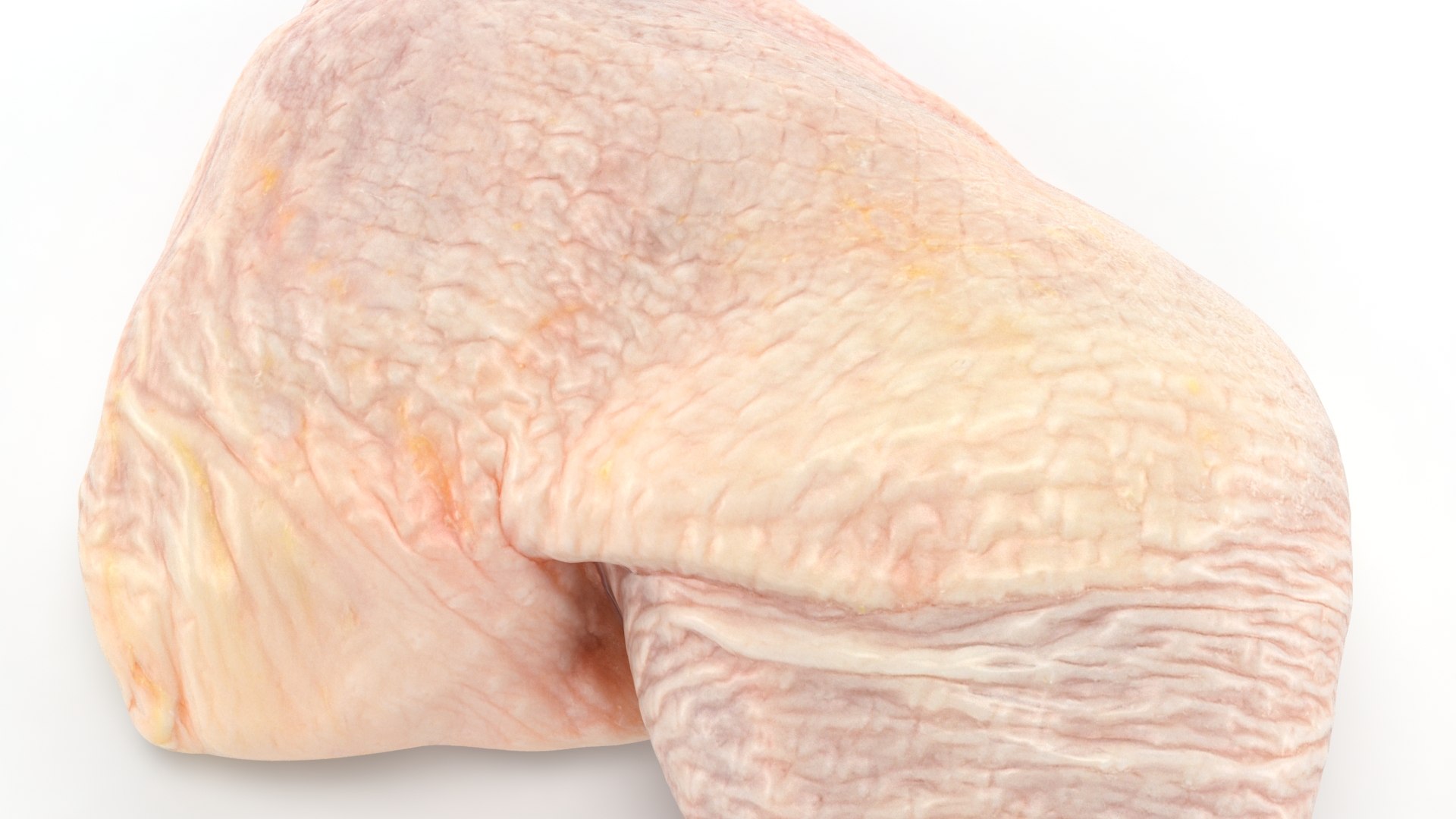 3D Fresh Raw Chicken Thigh v1 https://p.turbosquid.com/ts-thumb/Ps/wqIOf5/sd/chickenthighv1_b0008/jpg/1685200303/1920x1080/fit_q87/b7d674a1256a516a3a0bcaf5522df4b8fe3c39ee/chickenthighv1_b0008.jpg