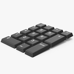 Keyboard Keys 3D model