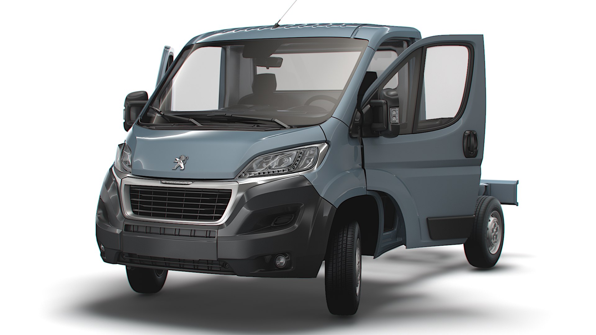 3D PeugeotBoxerChassisHQInteriorSingleCab3000WB2023 model - TurboSquid ...