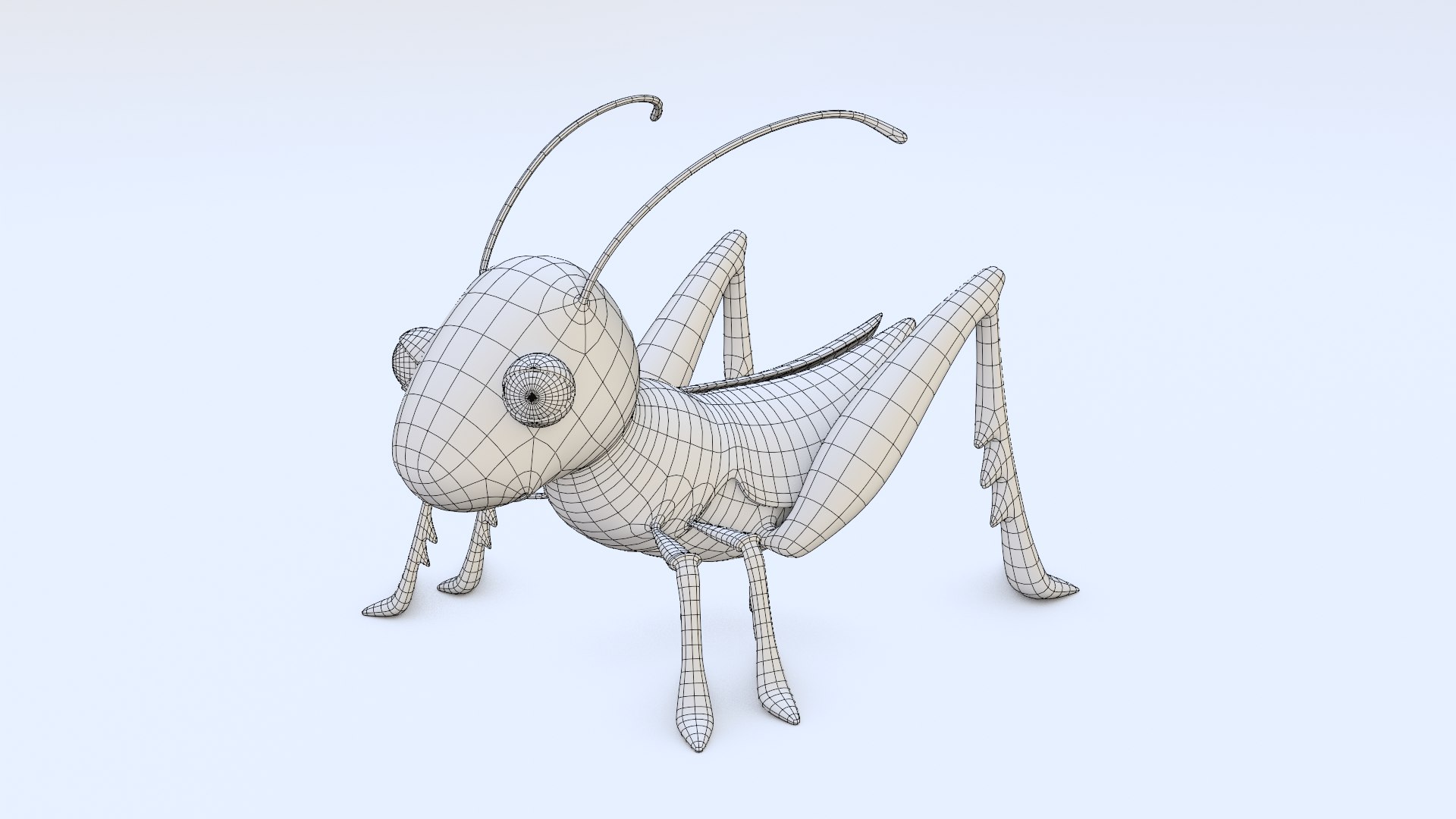 3D Cartoon Insects Collection Model - TurboSquid 2014435