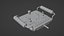 Control remoto Low-poly modelo 3d
