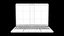 3D Apple MacBook Air 2022 Midnight model