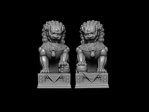 Chinese Guardian Lions