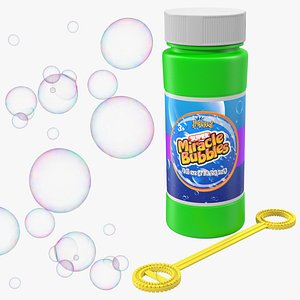 Bubble Wand and Bubbles 3D Models Collection
