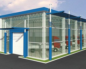 automobile showroom max