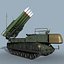 russian sa-11 gadfly sa-17 grizzly 3d model