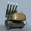russian sa-11 gadfly sa-17 grizzly 3d model