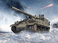 Tank 155mm GMC M40 or 8inch Howitzer Motor Carriage M43